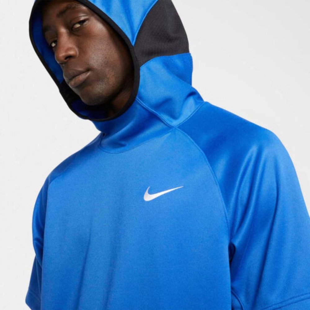 Nike Dri Fit Short Sleeve Spotlight Basketball Hoodie XL